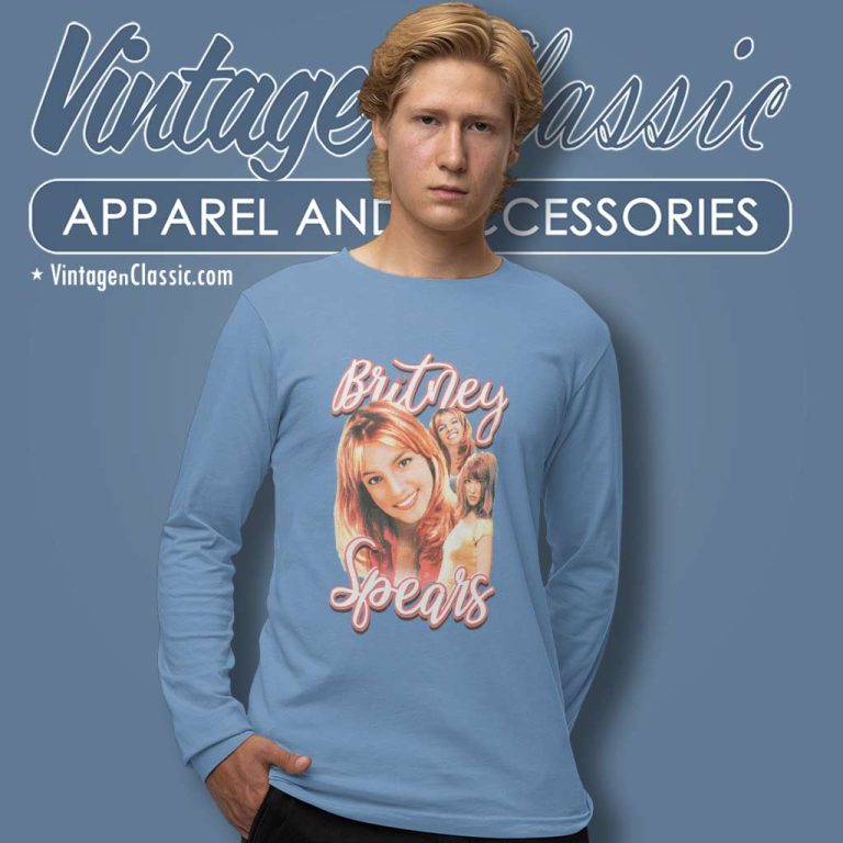 Britney Spears Cream Long Sleeve Tee Britney Spears Cream Long Sleeve Tee