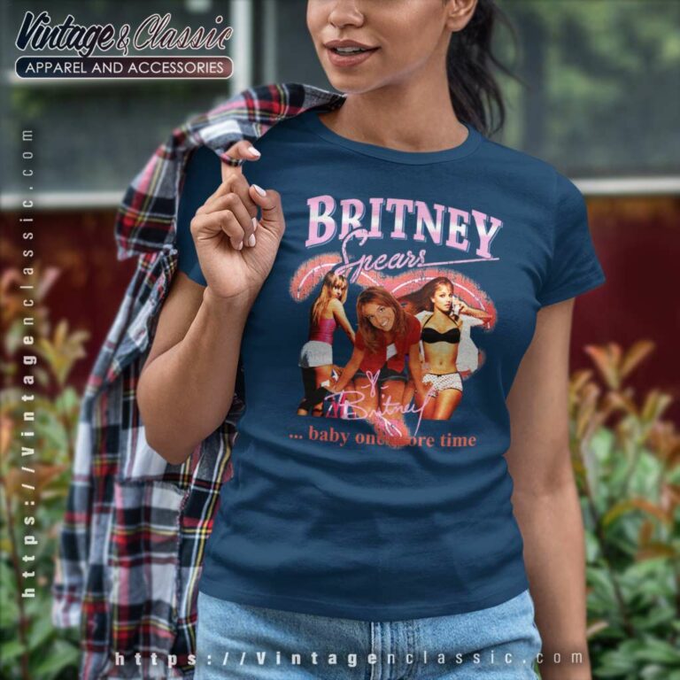Britney Spears Shirt Baby One More Time Women TShirt Britney Spears Shirt Baby One More Time Women TShirt