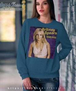 Britney Spears Shirt The Tour 2002 Sweatshirt