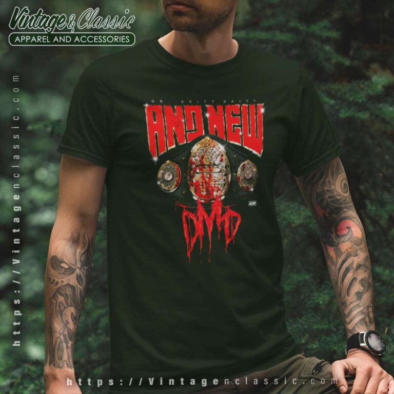 Britt Baker Main Event Role New Dmd T Shirt Britt Baker Main Event Role New Dmd T Shirt