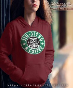 Brizilian Jiu Jitsu And Coffee Hoodie