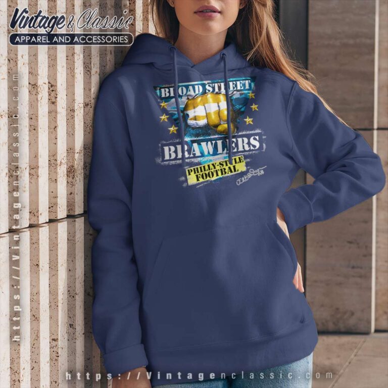Broad Street Brawlers Philadelphia Eagles Hoodie Broad Street Brawlers Philadelphia Eagles Hoodie