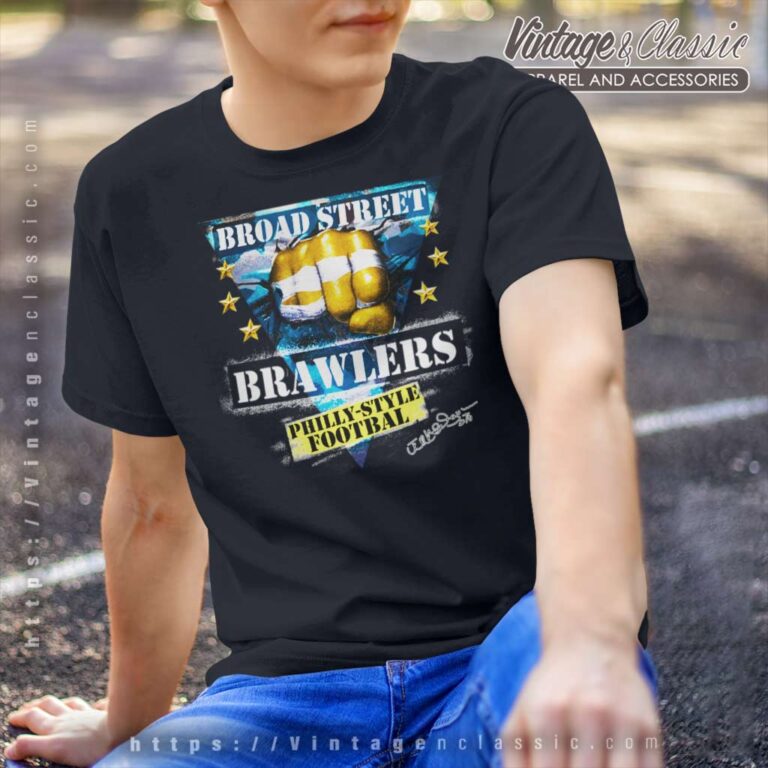 Broad Street Brawlers Philadelphia Eagles T Shirt Broad Street Brawlers Philadelphia Eagles T Shirt