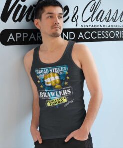 Broad Street Brawlers Philadelphia Eagles Tank Top Racerback