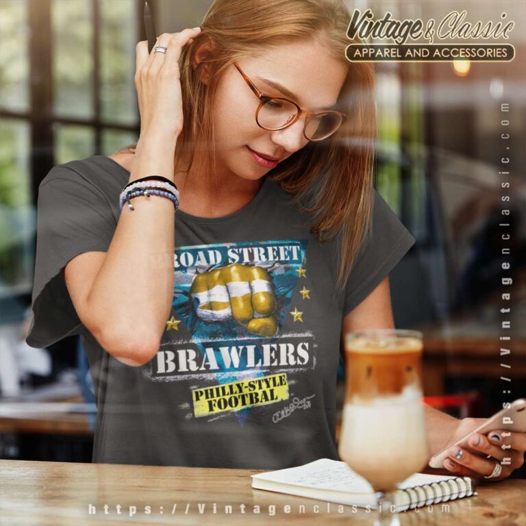 Broad Street Brawlers Philadelphia Eagles Women TShirt Broad Street Brawlers Philadelphia Eagles Women TShirt