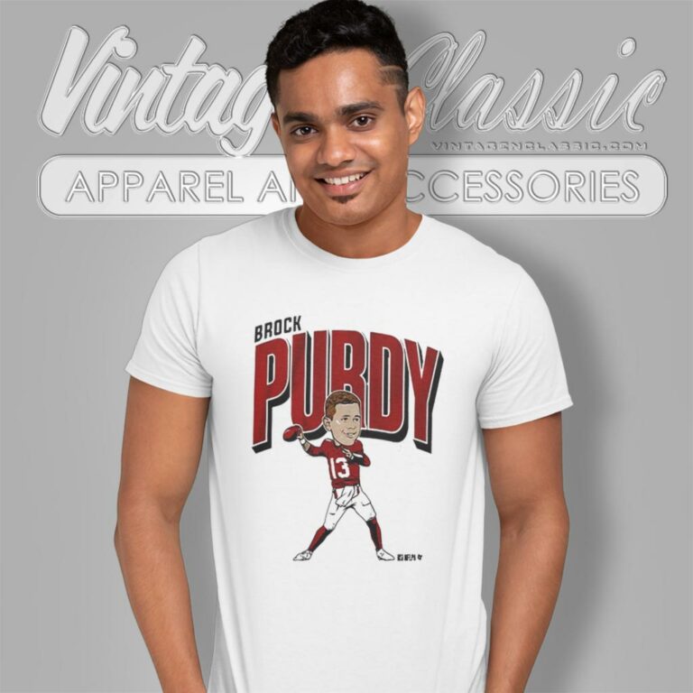 Brock Purdy Caricature San Francisco 49ers T Shirt Brock Purdy Caricature San Francisco 49ers T Shirt