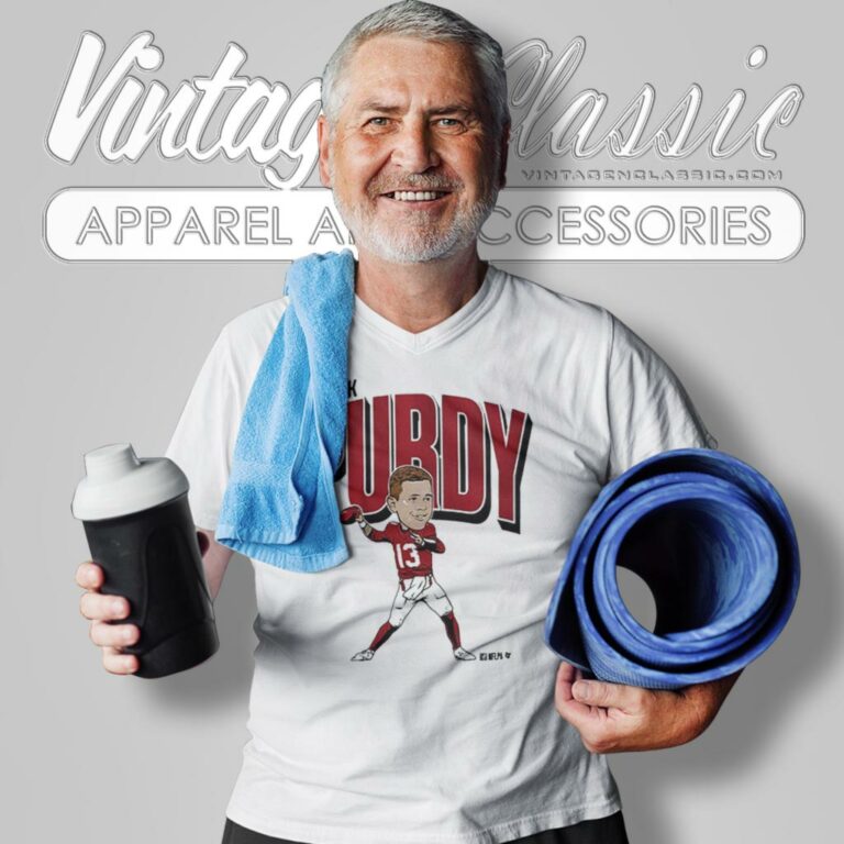 Brock Purdy Caricature San Francisco 49ers V Neck TShirt Brock Purdy Caricature San Francisco 49ers V Neck TShirt