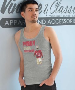 Brock Purdy Niners Mr Irrelevant Tank Top Racerback