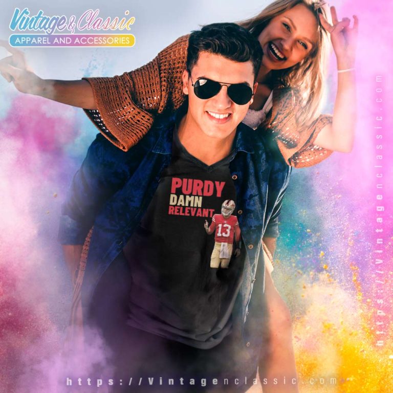 Brock Purdy Niners Mr Irrelevant V Neck TShirt Brock Purdy Niners Mr Irrelevant V Neck TShirt