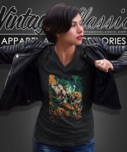 Broly Vs Goku Ssj3 V Neck TShirt