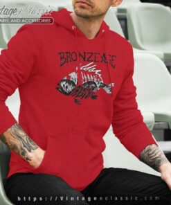 Bronze Age Fish Bones Thrasher Skate Hoodie