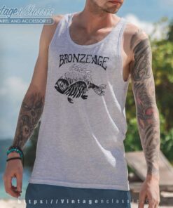 Bronze Age Fish Bones Thrasher Skate Tank Top Racerback