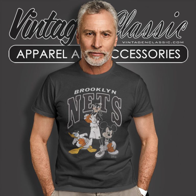 Brooklyn Nets Disney Mickey Squad T Shirt Brooklyn Nets Disney Mickey Squad T Shirt