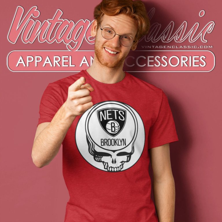 Brooklyn Nets Grateful Dead Steal Your Face T Shirt Brooklyn Nets Grateful Dead Steal Your Face T Shirt