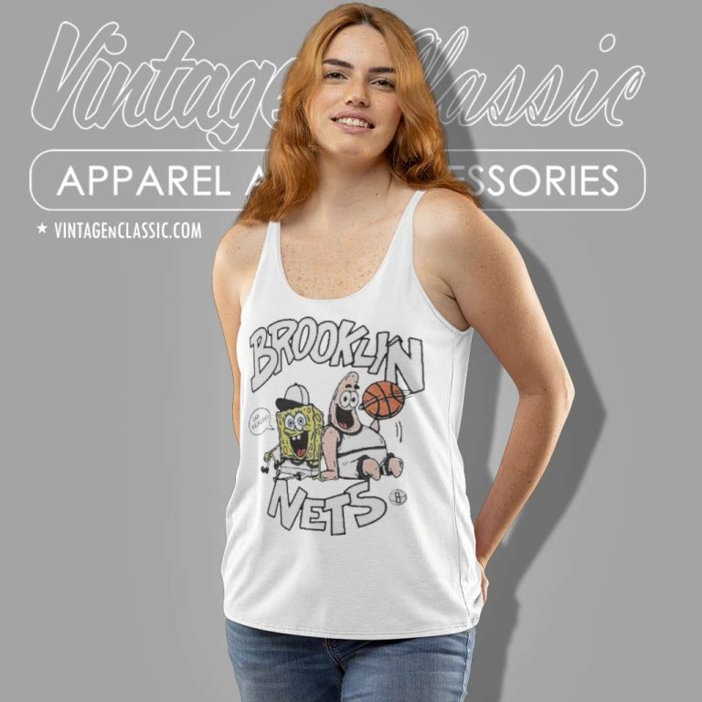 Brooklyn Nets Homage Heathered Nba X Spongebob Collab Tank Top Racerback Brooklyn Nets Homage Heathered Nba X Spongebob Collab Tank Top Racerback
