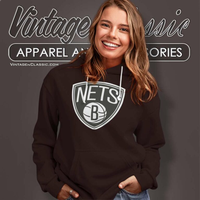 Brooklyn Nets Nba Basketball Icon Hoodie Brooklyn Nets Nba Basketball Icon Hoodie