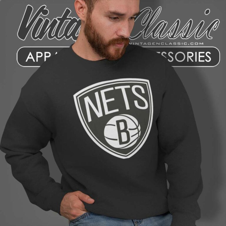 Brooklyn Nets Nba Basketball Icon Sweatshirt Brooklyn Nets Nba Basketball Icon Sweatshirt