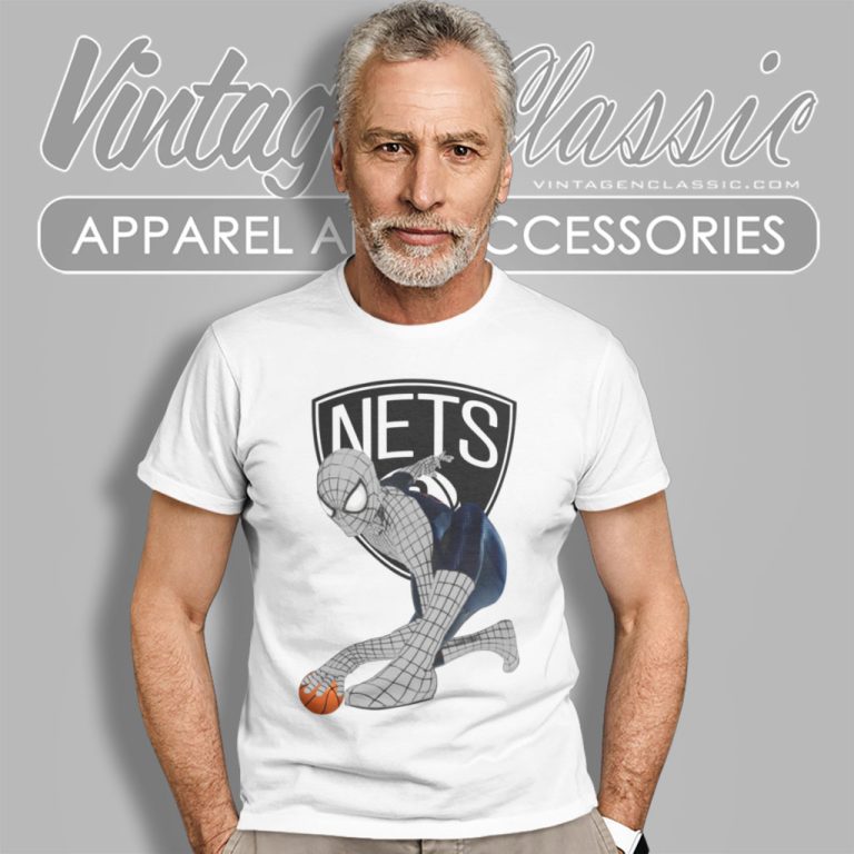 Brooklyn Nets Spiderman T Shirt Brooklyn Nets Spiderman T Shirt