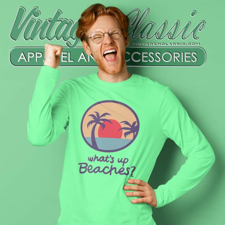 Brooklyn Ninenine Whats Up Beaches Long Sleeve Tee Brooklyn Ninenine Whats Up Beaches Long Sleeve Tee