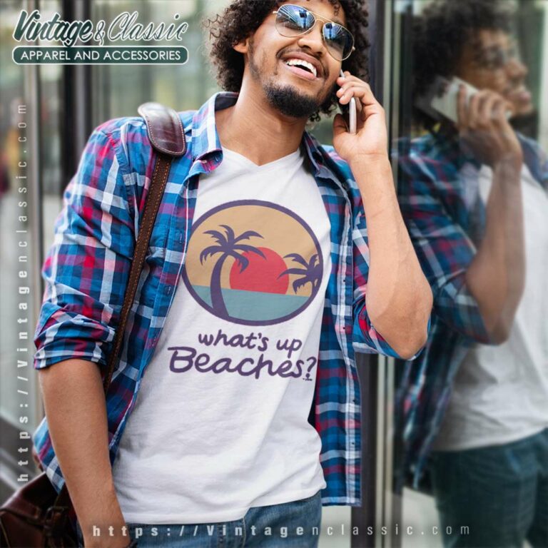 Brooklyn Ninenine Whats Up Beaches V Neck TShirt Brooklyn Ninenine Whats Up Beaches V Neck TShirt