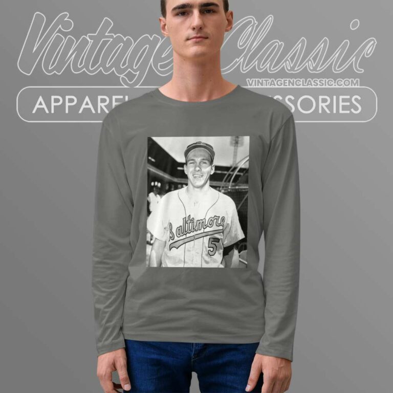 Brooks Robinson Poster Long Sleeve Tee Brooks Robinson Poster Long Sleeve Tee