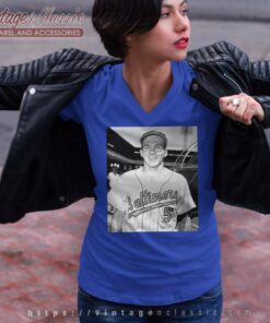 Brooks Robinson Poster V Neck TShirt
