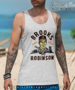 Brooks Robinson Shirt The Human Vacuum Cleaner Tank Top Racerback