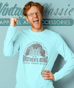 Brothers Bond Straight Bourbon Whiskey Long Sleeve Tee