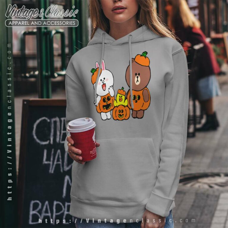 Brown Bear Cony Bunny Rabbit Duck Pumpkins Hoodie Brown Bear Cony Bunny Rabbit Duck Pumpkins Hoodie