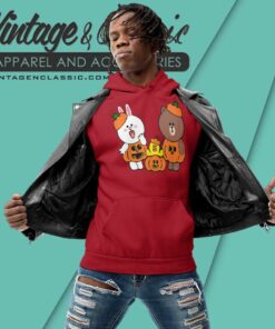 Brown Bear Cony Bunny Rabbit Halloween Hoodie