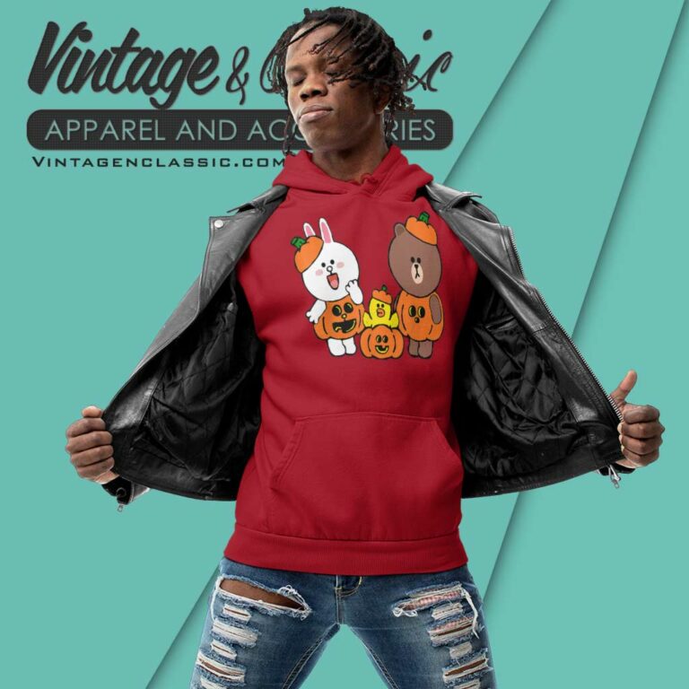 Brown Bear Cony Bunny Rabbit Halloween Hoodie Brown Bear Cony Bunny Rabbit Halloween Hoodie