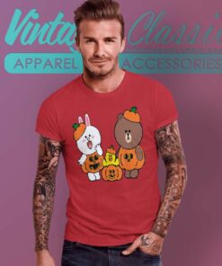 Brown Bear Cony Bunny Rabbit Halloween T Shirt