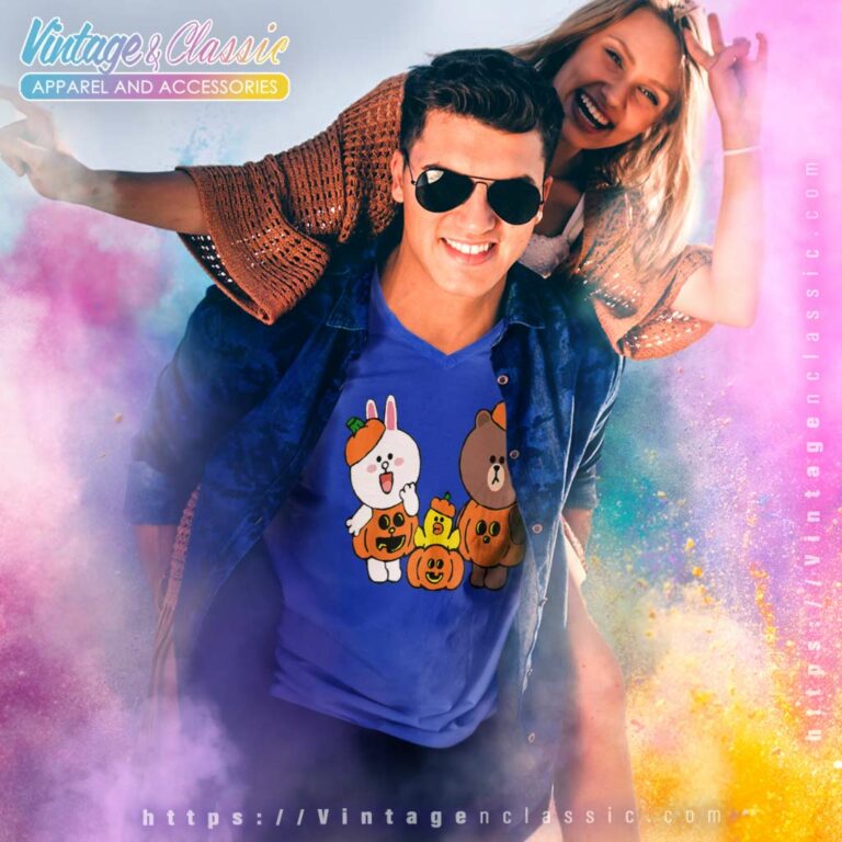 Brown Bear Cony Bunny Rabbit Halloween V Neck TShirt Brown Bear Cony Bunny Rabbit Halloween V Neck TShirt