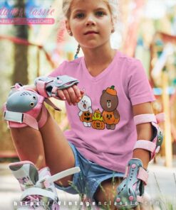 Brown Bear Cony Bunny Rabbit Halloween Vneck kids