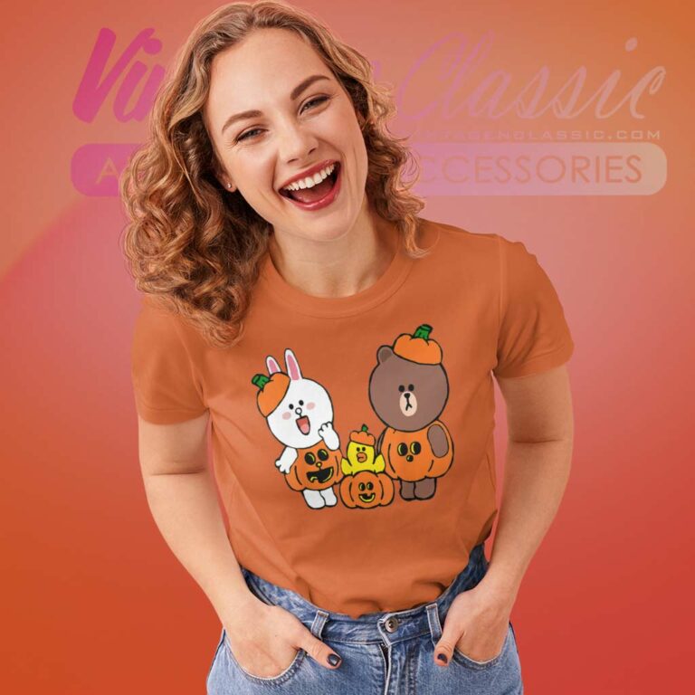 Brown Bear Cony Bunny Rabbit Halloween Women TShirt Brown Bear Cony Bunny Rabbit Halloween Women TShirt