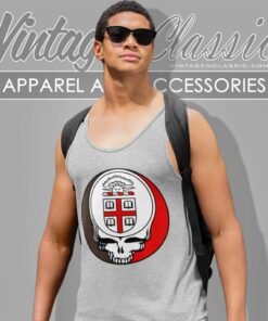 Brown University Grateful Dead Steal Your Face Tank Top Racerback