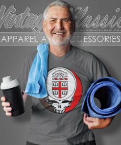 Brown University Grateful Dead Steal Your Face V Neck TShirt