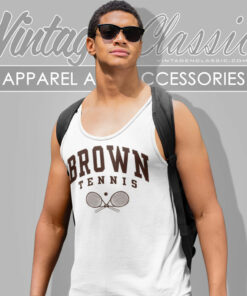 Brown University Tennis Tank Top Racerback