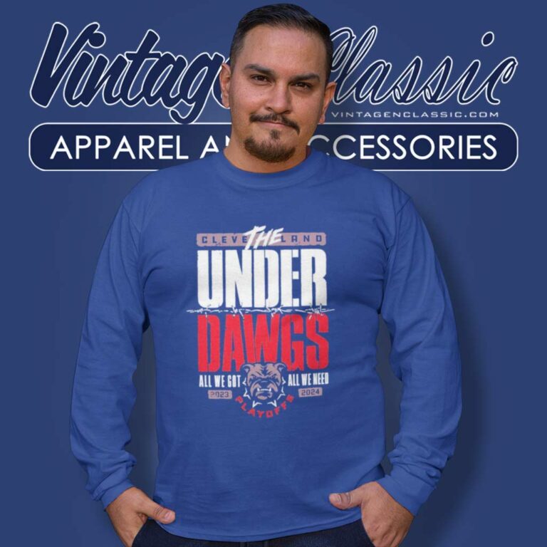 Browns Underdawgs All We Got All We Need Long Sleeve Tee Browns Underdawgs All We Got All We Need Long Sleeve Tee