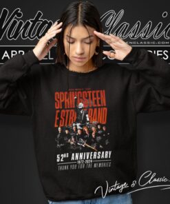 Bruce Springsteen 52 Years Of Memories Sweatshirt