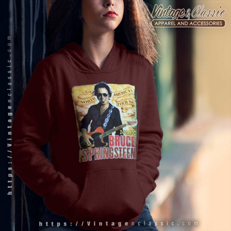 Bruce Springsteen American Tour Hoodie Bruce Springsteen American Tour Hoodie