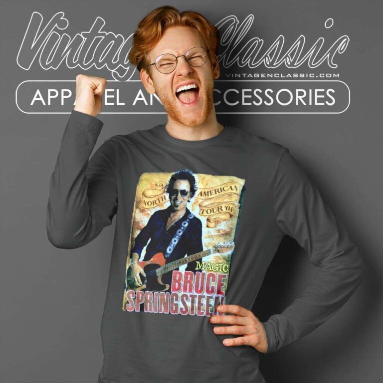 Bruce Springsteen American Tour Long Sleeve Tee Bruce Springsteen American Tour Long Sleeve Tee