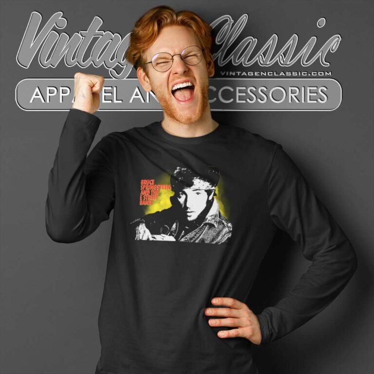 Bruce Springsteen And The E Street Long Sleeve Tee Bruce Springsteen And The E Street Long Sleeve Tee