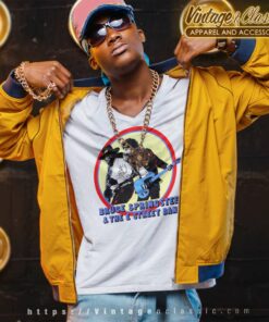 Bruce Springsteen And The E Street V Neck TShirt 1