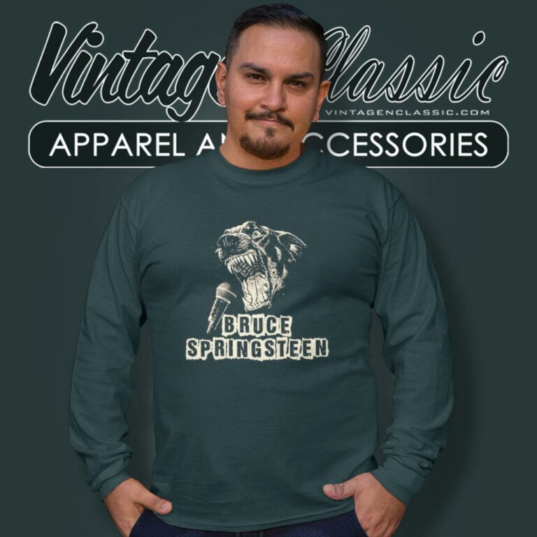 Bruce Springsteen Beast Scream Long Sleeve Tee Bruce Springsteen Beast Scream Long Sleeve Tee
