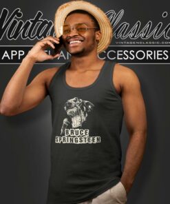 Bruce Springsteen Beast Scream Tank Top Racerback