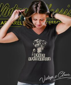 Bruce Springsteen Beast Scream V Neck TShirt