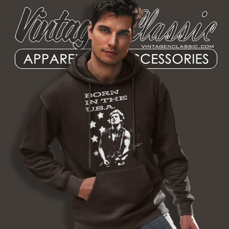 Bruce Springsteen Born In The Usa Hoodie Bruce Springsteen Born In The Usa Hoodie