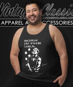 Bruce Springsteen Born In The Usa Tank Top Racerback