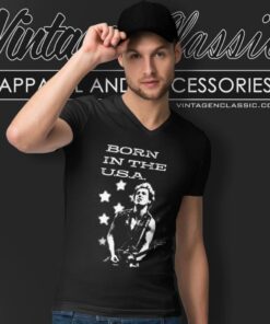 Bruce Springsteen Born In The Usa V Neck TShirt